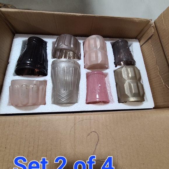 BHLDN Anthropologie blush nightfall votive, set of 8 - Picture 4 of 6